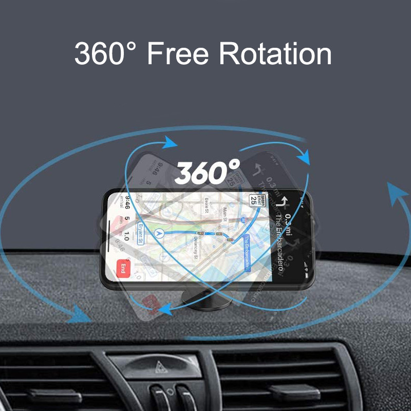 Mágneses autós telefon tartó Univerzális autós mobiltelefon légtelenítő rögzítés az autóban Mágneses telefon támogatás iPhone 12 11 Pro Max Samsung telefonhoz