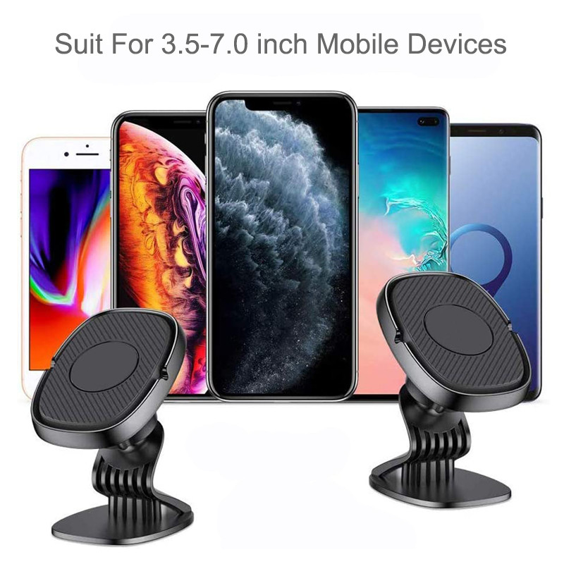 Mágneses autós telefon tartó Univerzális autós mobiltelefon légtelenítő rögzítés az autóban Mágneses telefon támogatás iPhone 12 11 Pro Max Samsung telefonhoz