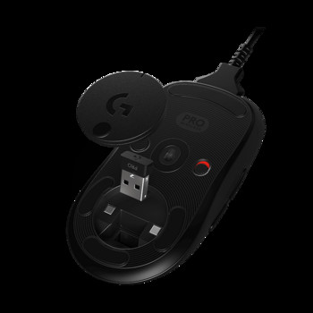 Νέο αυθεντικό Logitech G PRO Ασύρματο ποντίκι παιχνιδιών 16K DPI Αισθητήρας LIGHTSPEED RGB διπλής λειτουργίας Ποντίκια Συμβατό με POWERPLAY GPW