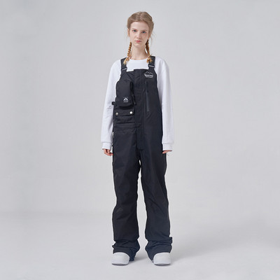 Naujos žieminės vientisos slidinėjimo kelnės moteriškos vyriškos lauko snieglenčių kombinezonai.