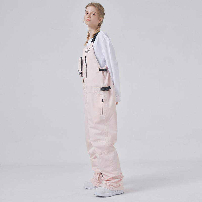 Naujos žieminės vientisos slidinėjimo kelnės moteriškos vyriškos lauko snieglenčių kombinezonai.