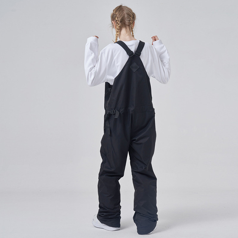 Naujos žieminės vientisos slidinėjimo kelnės moteriškos vyriškos lauko snieglenčių kombinezonai.