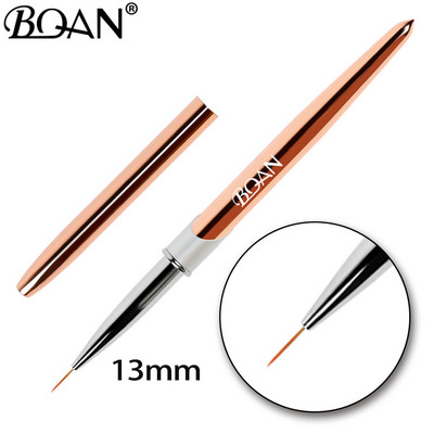 BQAN Rose Gold körömkefe körömdíszítő ecset vonal festő ecsetek kristály akril vékony bélés rajztoll manikűr eszközök UV gél