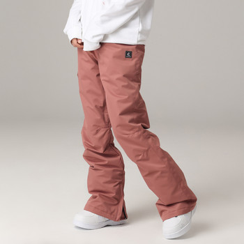 Ски панталони Тесни водоустойчиви ветроустойчиви памучни якета Топли единични и двойни панталони за сноуборд Костюм мъжки дамски сняг