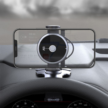 Универсално табло за автомобилен държач за телефон Мултифункционална скоба за автомобилен мобилен телефон GPS щипки за iPhone 13 12 Pro Max Xiaomi Samsung