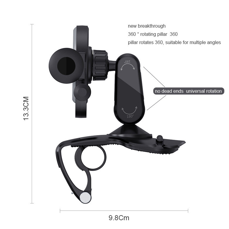 Univerzálny držiak telefónu do auta, multifunkčný držiak mobilného telefónu do auta, GPS klipy pre iPhone 13 12 Pro Max Xiaomi Samsung