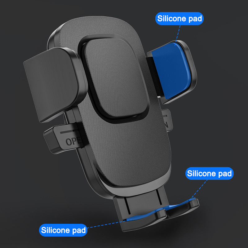 Sucker autós telefontartó tapadókorong Univerzális telefontartó állvány az autó műszerfalában GPS-tartó iPhone 13 12 11 Samsung Xiaomihoz