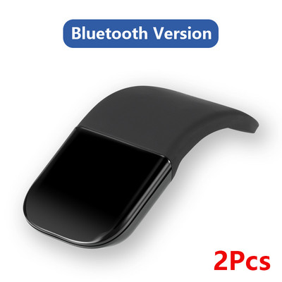 1 buc/2 buc Mouse pliabil fără fir/Bluetooth Arc Touch Computer Mute Mouse Mouse ergonomic subțire Laser pentru Windows MAC/OS Microsoft