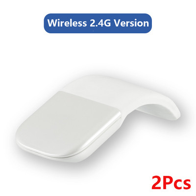 1 buc/2 buc Mouse pliabil fără fir/Bluetooth Arc Touch Computer Mute Mouse Mouse ergonomic subțire Laser pentru Windows MAC/OS Microsoft
