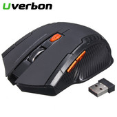 2.4G Gaming Mouse Vezeték nélküli optikai egér Game Vezeték nélküli egerek USB vevővel Egér PC játékokhoz