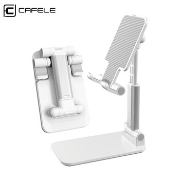 Cafele Универсален настолен държач за таблет Стойка за iPad Pro Mini Air Регулируема сгъваема регулируема алуминиева настолна стойка за телефон