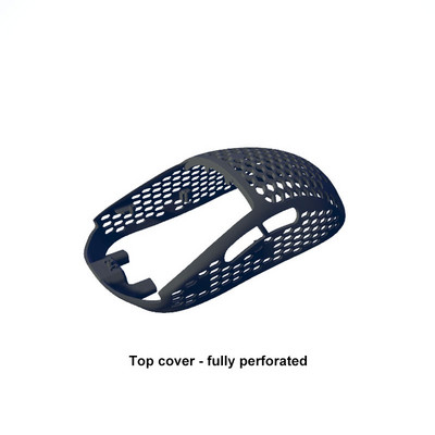 Paredzēts Logitech G Pro X Superlight 2 paaudzes svara zaudēšanai, DIY vieglā spēļu peles augšējā apvalka apakšējā korpusa 3D drukas komplekts