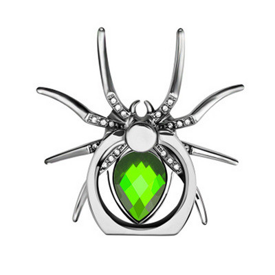 Suport universal pentru inel de deget pentru telefon mobil de lux Biling Diamond Metal Spider Suport rotativ 360 pentru iPhone Sumsang Huawei Xiaomi