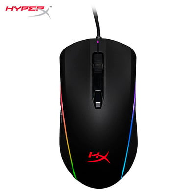 HyperX Pulsefire Surge nagy pontosságú professzionális játék egér 360 fokos RGB fényhatású elektromos lejátszó egerek