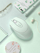 Arvin - bezdrôtová Bluetooth myš, nabíjateľná, tichá, pre notebook, Macbook, ergonomické herné zariadenie, USB