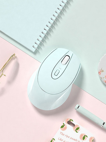 Arvin - ασύρματο ποντίκι Bluetooth, Επαναφορτιζόμενο, αθόρυβο, για φορητό υπολογιστή, Macbook, εργονομική συσκευή παιχνιδιού, USB