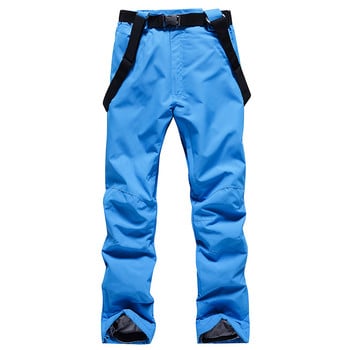 Γυναικεία παντελόνια για σκι Νέα Outdoor Sports Ζαρτιέρες Παντελόνια Ανδρικά αντιανεμικά αδιάβροχα ζεστά χειμερινά παντελόνια σκι SK114