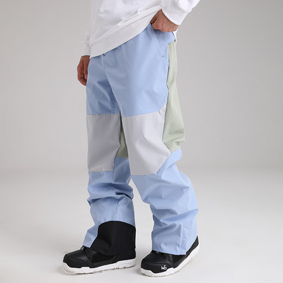 Pantaloni noi de schi pentru bărbați, în aer liber, pentru snowboard, pentru femei, rezistente la vânt, impermeabile, calde, îmbrăcăminte largi, îmbrăcăminte de iarnă, îmbrăcăminte