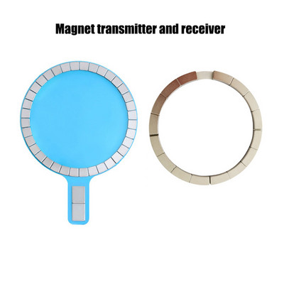 2 бр./лот Стикер с магнитен кръг за Magsafe Magnet Phone Wireless Charging Ring Sheet Disk за iPhone 14 13 12 mini pro max