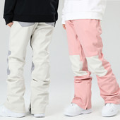 Iarna Noi costume de schi Pantaloni de schi femei Pantaloni de snowboard în aer liber Pantaloni cargo pentru bărbați, calduri, rezistente la vânt, cu cusături, pantaloni de zăpadă
