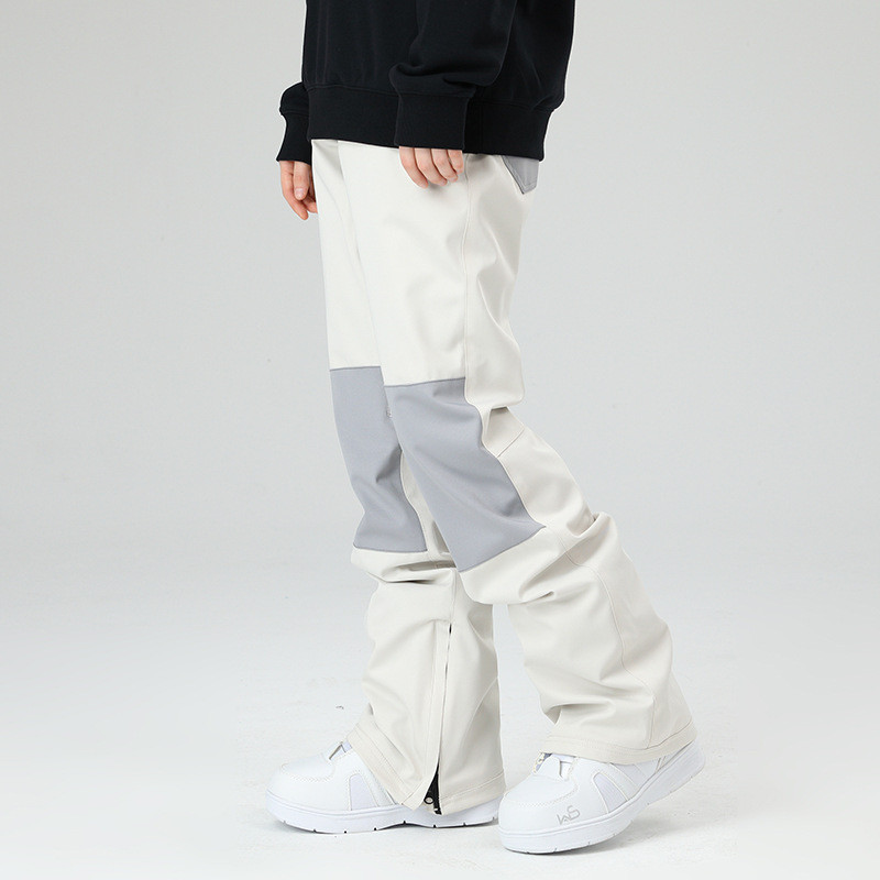 Iarna Noi costume de schi Pantaloni de schi femei Pantaloni de snowboard în aer liber Pantaloni cargo pentru bărbați, calduri, rezistente la vânt, cu cusături, pantaloni de zăpadă