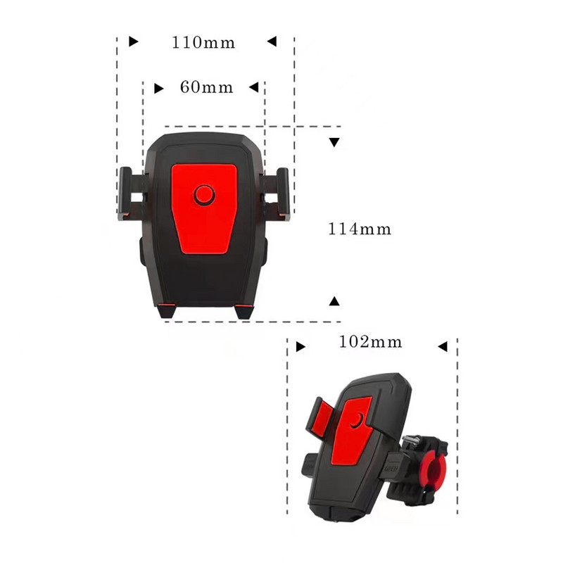 Tiešraides straumes turētājs kalnu velosipēda mobilā tālruņa turētājs elektriskais motocikls motocikls mobilā tālruņa turētājs auto izjādes piederumi