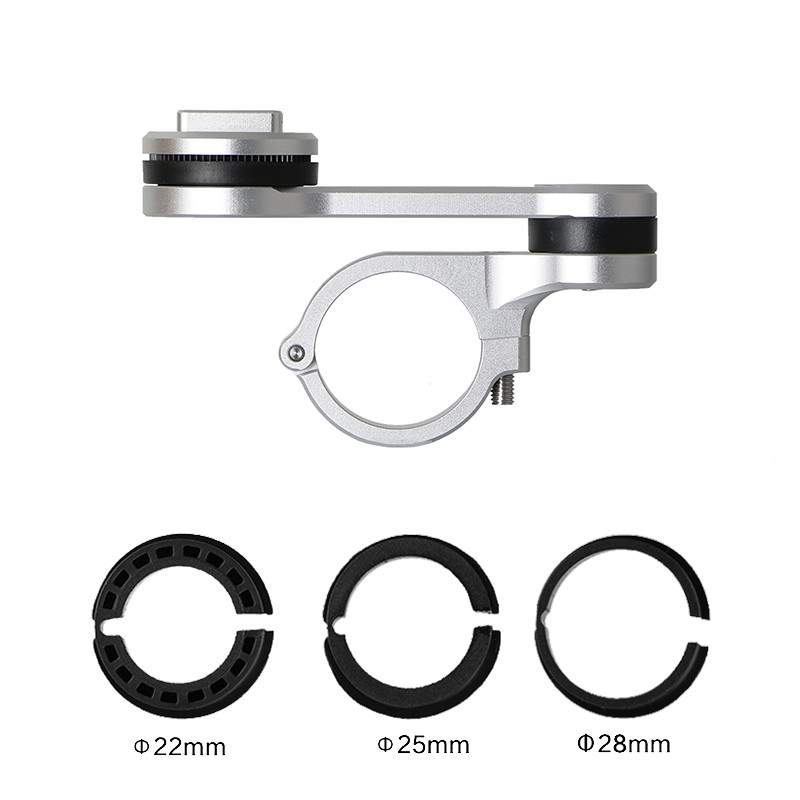 Mootorratta telefonihoidik Juhtraud Kiirkinnitusega nutitelefon Mobiilne Moto MTB jalgratta statiivi tugi 360 Pöörlemisklamber
