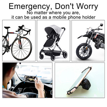Στήριγμα τηλεφώνου σιλικόνης μοτοσικλέτας μοτοσικλέτας 360 Περιστρεφόμενη βάση GPS Αντιπτωτική ελαστικότητα βάση στήριξης κινητού για IPhone13 Xiaomi Samsung