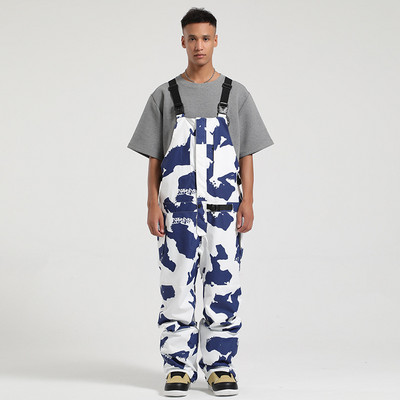 Novi zimski skijaški kombinezon Žene Muškarci Jednodijelne skijaške hlače Odijelo za skijanje na otvorenom Vodootporni kombinezoni otporni na vjetar Tople hlače za snijeg