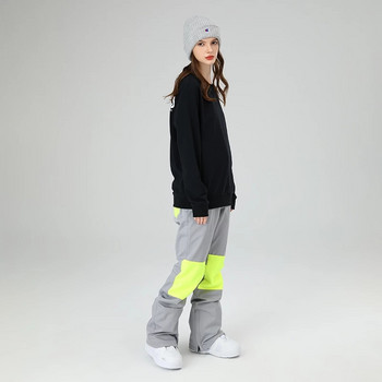 Παντελόνι σκι Χειμερινό παντελόνι χιονιού Ανδρικά και Γυναικεία Εξωτερικά Υψηλής Ποιότητας Αντιανεμικό Αδιάβροχο Ζεστό Παντελόνι Σκι Παντελόνι Γυναικείο