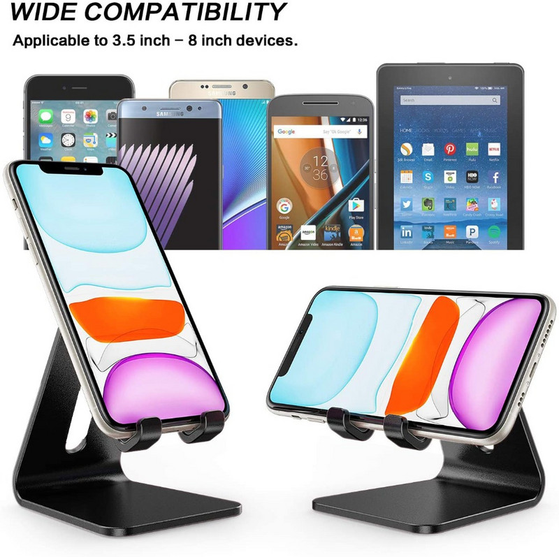 Új asztali mobiltelefon tartó állvány iPhone iPad Xiaomi állítható asztali táblagép tartó univerzális asztali mobiltelefon tartóhoz