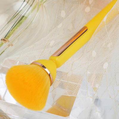 1PC Četkica za nokte za manikuru Soft Big Head Gel Polishing Četke za čišćenje prašine Srebrna četka za nokte Dodaci za nokte Alati