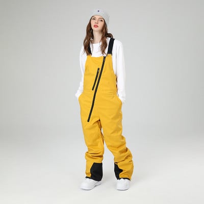 2022 New One Piece Sínadrágok Női Férfi Snowboard Overall Nadrág Meleg Szélálló Vízálló Síuborékok Snow Bib Nadrágkosztüm