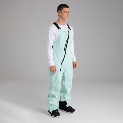 2022 New One Piece Sínadrágok Női Férfi Snowboard Overall Nadrág Meleg Szélálló Vízálló Síuborékok Snow Bib Nadrágkosztüm