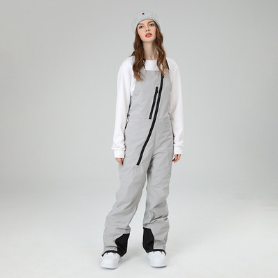 2022 New One Piece Sínadrágok Női Férfi Snowboard Overall Nadrág Meleg Szélálló Vízálló Síuborékok Snow Bib Nadrágkosztüm