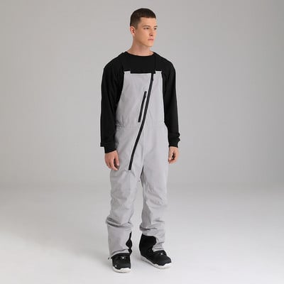 2022 New One Piece Sínadrágok Női Férfi Snowboard Overall Nadrág Meleg Szélálló Vízálló Síuborékok Snow Bib Nadrágkosztüm