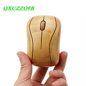 Bamboo Wireless Mouse 2,4g για φορητό υπολογιστή Υπολογιστή Notebook Teblet 1600DPI Optical Ailent Mute Gaming Ποντίκια καινοτομίας 2020 2021