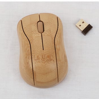 Bamboo Wireless Mouse 2,4g για φορητό υπολογιστή Υπολογιστή Notebook Teblet 1600DPI Optical Ailent Mute Gaming Ποντίκια καινοτομίας 2020 2021