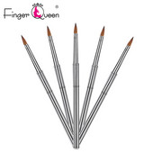 Kolinsky Brush 100% Natural Art ecsetek körömdizájnhoz Virágfaragás Rajzecsetek Körömművészet Szalon festőeszközök