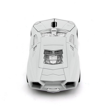 2.4G Ασύρματο ποντίκι Εργονομικό Σχεδίαση Σπορ Αυτοκινήτου Gaming Mause 1600 DPI USB Optical Kids Δώρο Δημιουργικά φορητά ποντίκια για φορητό υπολογιστή