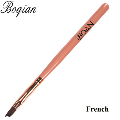 BQAN Nail Art Painting Draw Nail Brush Gél ecset fém kupakkal Professzionális akril UV gél körömlakk manikűr toll bélés ecset
