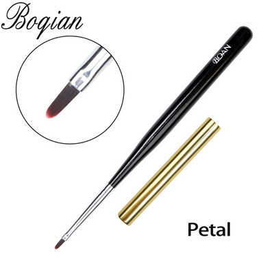 BQAN Nail Art Painting Draw Nail Brush Gél ecset fém kupakkal Professzionális akril UV gél körömlakk manikűr toll bélés ecset