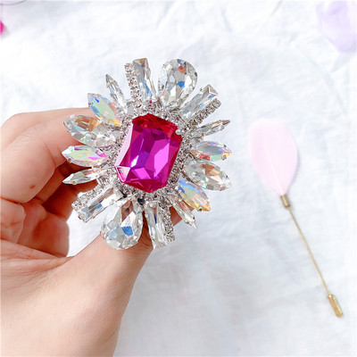 Coreea Nou Crystal Smart Phone Suport spate Grip Tok Diamond Gem Suport inel pentru telefon mobil strălucitor pentru iPhone Samsung Xiaomi Griptok