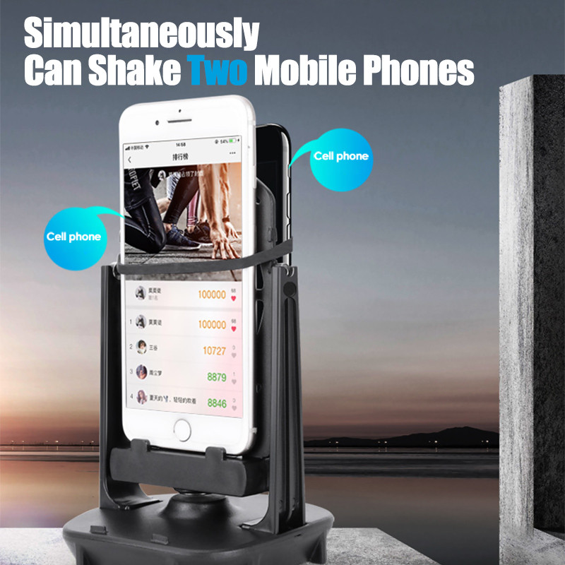 Stol Walking Swing Shaker Stalak za mobilni telefon Držač Pedometar Četka Steper za telefon Wiggler Brojač za iPhone Samsung Xiaomi