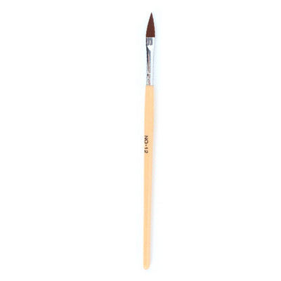 5 db Nail Art Brush Carving Powder Professzionális 2#/4#/6#/8#/10# Akril ecset