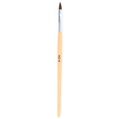 5 db Nail Art Brush Carving Powder Professzionális 2#/4#/6#/8#/10# Akril ecset