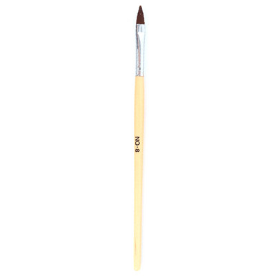 5 db Nail Art Brush Carving Powder Professzionális 2#/4#/6#/8#/10# Akril ecset