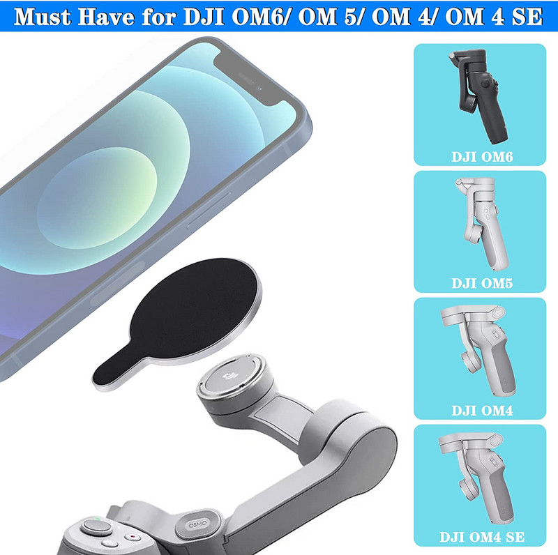 Compatibil cu DJI osmo om6 5 se accesorii smart eye suport pentru telefon mobil stabilizator portabil MagSafe piesa magnetic rapid