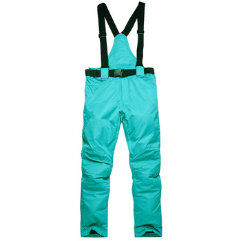Παντελόνι σκι Νέα αδιάβροχη αναπνεύσιμη ζώνη μονή και διπλή σανίδα για άνδρες Γυναικεία χοντρά βαμβακερά ρούχα