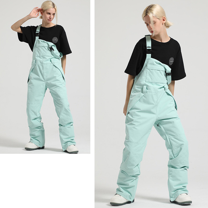 2023 téli új egyrészes sínadrág kültéri snowboard ruha síoverál női jumpsuit szélálló vízálló kopásálló